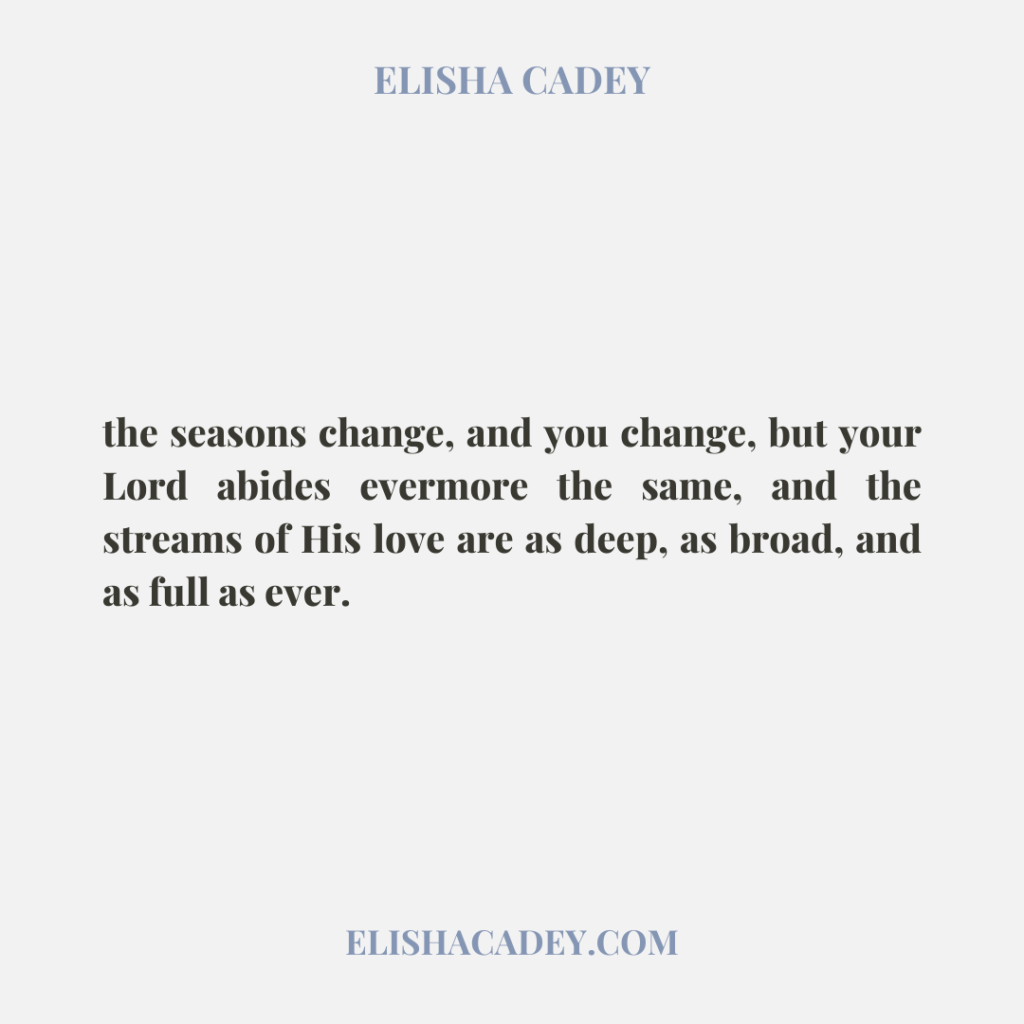 encouraging quote about stepping into a new season